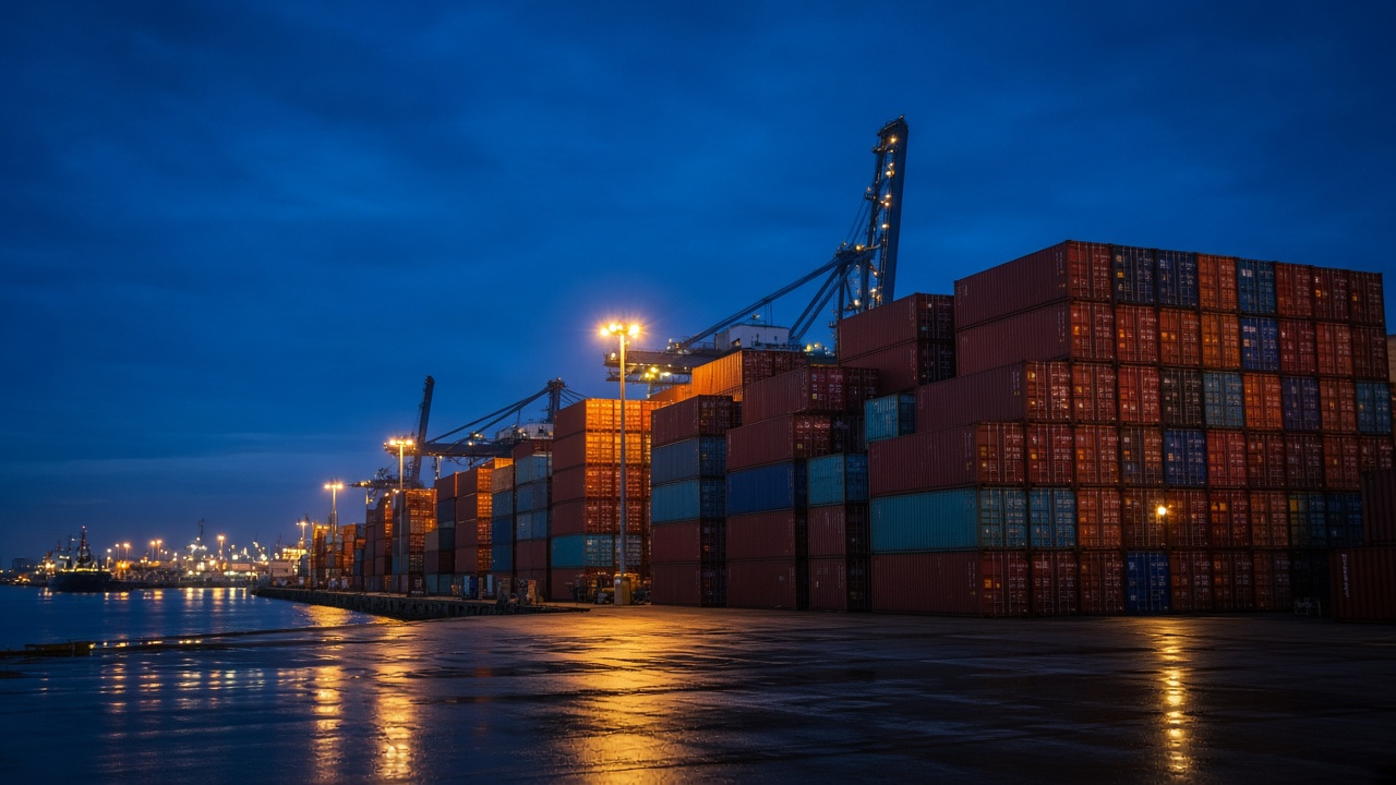 Logistički terminal i kontejneri